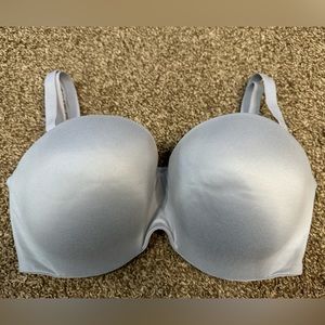 Victoria’s Secret Gray Body by Victoria Lined Strapless Bra Size 34 DDD